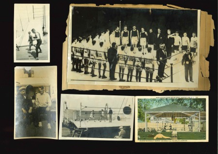 Stamp of Olympics » 1928 Amsterdam » Memorabilia 1928ca. group of 10 boxing photo cards or photos of