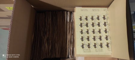 Stamp of Large Lots and Collections German Democratic Republic, 1975-1980, Massive and