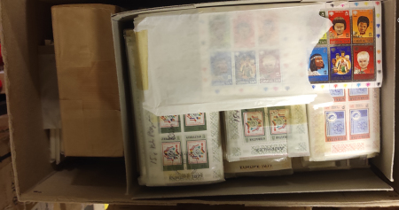 Stamp of Large Lots and Collections Gibraltar, 1937-1982, Massive and well organized accumulation