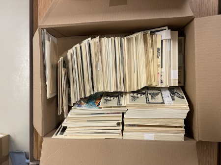 Stamp of Large Lots and Collections Box 9, France, Several hundreds of maximum cards from