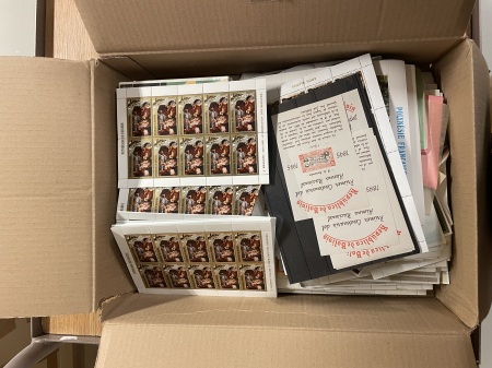 Stamp of Large Lots and Collections Box 24, All World, Stamps and sheets with nice topics,