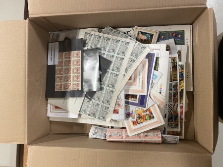 Stamp of Large Lots and Collections Box 29, All World, Stamps and sheets with nice topics,