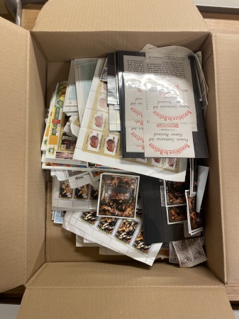 Stamp of Large Lots and Collections Box 30, All World, Stamps and sheets with nice topics,