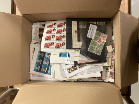 Stamp of Large Lots and Collections Box 33, All World, Stamps and sheets with nice topics,