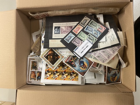 Stamp of Large Lots and Collections Box 38, All World, Stamps and sheets with nice topics,