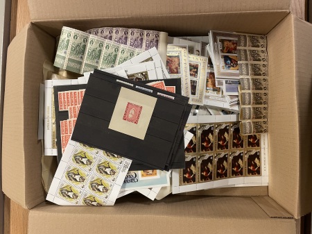 Stamp of Large Lots and Collections Box 43, All World, Stamps and sheets with nice topics,