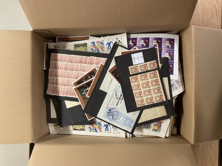 Stamp of Large Lots and Collections Box 46, All World, Stamps and sheets with nice topics,