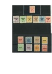 Stamp of China » Local Post » Chinkiang 1894-95, Selection of 15 better stamps in exceptional quality