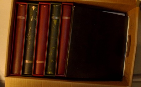 Stamp of Large Lots and Collections Judaica: 1950's-1980's, Collection mounted in 11 volumes