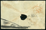 Stamp of Great Britain » 1841 1d Red 1843 (20 Nov.) envelope from Ireland to Sydney New