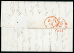 Stamp of Great Britain » 1840 1d Black and 1d Red plates 1a to 11 1840 (31 May) entire letter from Huddersfield to London,
