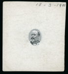 Stamp of Great Britain » King Edward VII 1901 (18th March to 3rd April) three Engraved essays