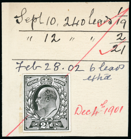 Stamp of Great Britain » King Edward VII The Two Pence Half Penny Issue1901 (4 Dec.) 2 1/2d.
