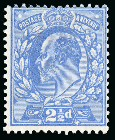 Stamp of Great Britain » King Edward VII The following 12 lots are 1901 (9th Dec) 2 1/2d. perforated