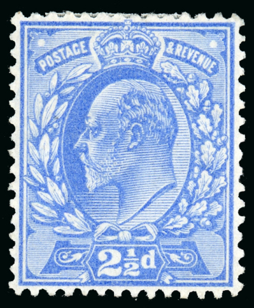 Stamp of Great Britain » King Edward VII The following 12 lots are 1901 (9th Dec) 2 1/2d. perforated