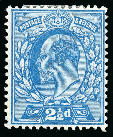 Stamp of Great Britain » King Edward VII The following 12 lots are 1901 (9th Dec) 2 1/2d. perforated