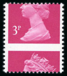 Stamp of Great Britain » Queen Elizabeth II 1971-91, mint group of Machins errors and varieties