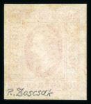 Stamp of Romania » United Principalities 1864-1865 Prince Cuza 1865 Prince Cuza mint o.g. set of three on wove paper