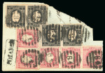 Stamp of Large Lots and Collections Portugal: Second Reform period cancellation study arranged in a thick stockbook with numerals from 1-99