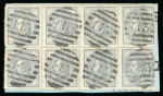 Stamp of Large Lots and Collections Portugal: Second Reform period cancellation study arranged in a thick stockbook with numerals from 100-239
