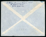 Stamp of Portuguese Colonies » Mozambique 1933-44, group of 16 airmail covers, mostly with destinations to Europe, USA or South Africa, incl. 13 sent unfranked with postage due airmail labels