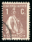 Stamp of Large Lots and Collections Portugal: 1892-1926, mint and used stock in three stockbooks