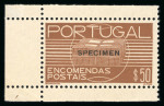 Stamp of Large Lots and Collections Portugal: 1920-40, stock of back-of-the-book issues