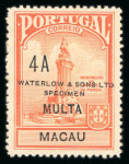 Stamp of Large Lots and Collections Portuguese Colonies: 1890s-1930s, collection of proofs and specimens