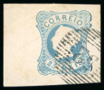 Stamp of Large Lots and Collections Portugal: 1853-1884, stockbook with "52" numeral cancellations of Oporto on mostly King Pedro V and King Luiz imperf issues