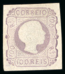 Stamp of Large Lots and Collections Portugal: 1855-92, mint/unused stock in a stockbook