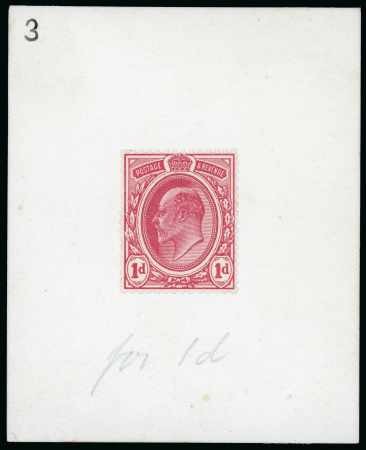 Stamp of Great Britain » King Edward VII Type 2 (value tablets and crown touched in by hand),