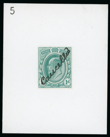 Stamp of Great Britain » King Edward VII Type 2 (value tablets and crown touched in by hand),