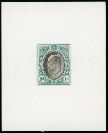 Stamp of Great Britain » King Edward VII Type 2 (value tablets and crown touched in by hand),