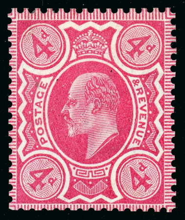 Stamp of Great Britain » King Edward VII Of the three proposals (1 1/2d., 2d. and 4d. ) the