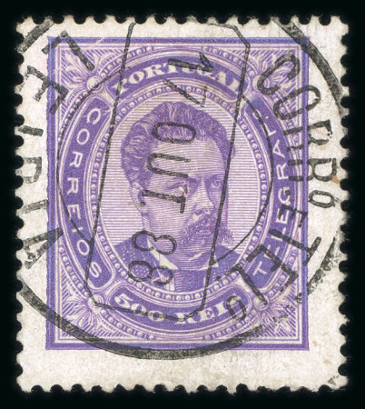 Stamp of Large Lots and Collections Portugal: 1876-93, used stock in a stockbook