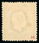 Stamp of Large Lots and Collections Portugal: 1870-84, Straight Label issue perf.12 1/2 and 13 1/2 collection in a stockbook