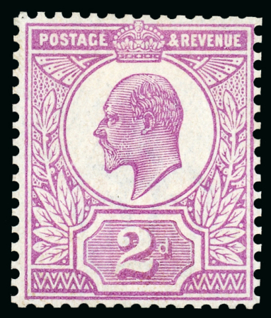Stamp of Great Britain » King Edward VII The Monocolour Issues