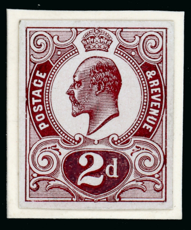 Stamp of Great Britain » King Edward VII 1909 (19th August) 2d. deep reddish brown (type 3a)