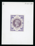 Stamp of Great Britain » 1855-1900 Surface Printed » 1887-1900 Jubilee Issue & 1891 £1 Green 1899 (9 NOV) Eighteen composite colour trials were