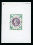 Stamp of Great Britain » 1855-1900 Surface Printed » 1887-1900 Jubilee Issue & 1891 £1 Green 1899 (9 NOV) Eighteen composite colour trials were