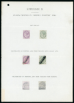 Stamp of Great Britain » 1855-1900 Surface Printed » 1880-81 Provisional Issue and 1881 1d Lilac 1881 A brief