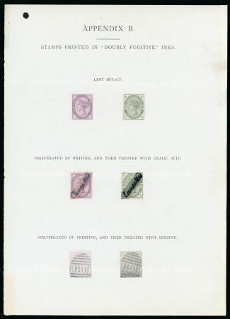 Stamp of Great Britain » 1855-1900 Surface Printed » 1880-81 Provisional Issue and 1881 1d Lilac 1881 A brief