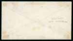 Stamp of Japan » Foreign Post Offices » U.S. Post Office Hakodate incoming from Yokohama, 1874 (ca.), 3c Green