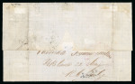 Stamp of Japan » Foreign Post Offices » U.S. Post Office Yokohama, 1874, 10c brown with 6c dull pink on cover