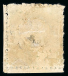 Stamp of Japan » 1874, Cherry Blossoms, Foreign Paper, with syllabics 1874, 10 sen yellowish green, five examples