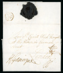Stamp of Ireland » Pre-Stamp Postal History » Early Period - 1657-1784 1684 (March 7th) Folded entire sent from Dublin, written