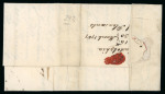 Stamp of Ireland » Pre-Stamp Postal History » Early Period - 1657-1784 1767 (March 16th) Folded cover from Philadelphia, USA