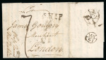 Stamp of Ireland » Pre-Stamp Postal History » Early Period - 1657-1784 1767 (March 16th) Folded cover from Philadelphia, USA