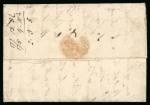 Stamp of Ireland » Pre-Stamp Postal History » Early Period - 1657-1784 1765 (July 1st) Folded cover from Langford Lodge, Antrim