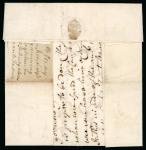 Stamp of Ireland » Pre-Stamp Postal History » Early Period - 1657-1784 1742 (May 18th) Folded entire sent from Dublin to Lismore,
